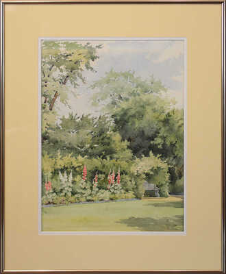 Дьюкейн Элла Мари, Лэмплоу Огастес Осборн, Линас-Грэй Джон Абернети, Вард Кирилл, Палмер Гарольд Саттон, Пайн Томас, Ханнафорд Чарльз Эдвард. Лот из шестнадцати акварелей